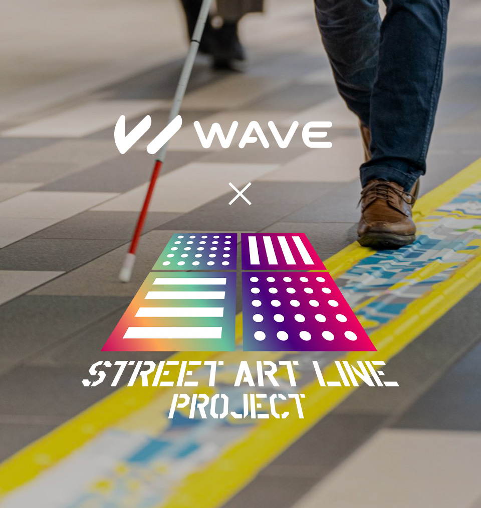 STREET ART LINE PROJECT×WAVE Tシャツ